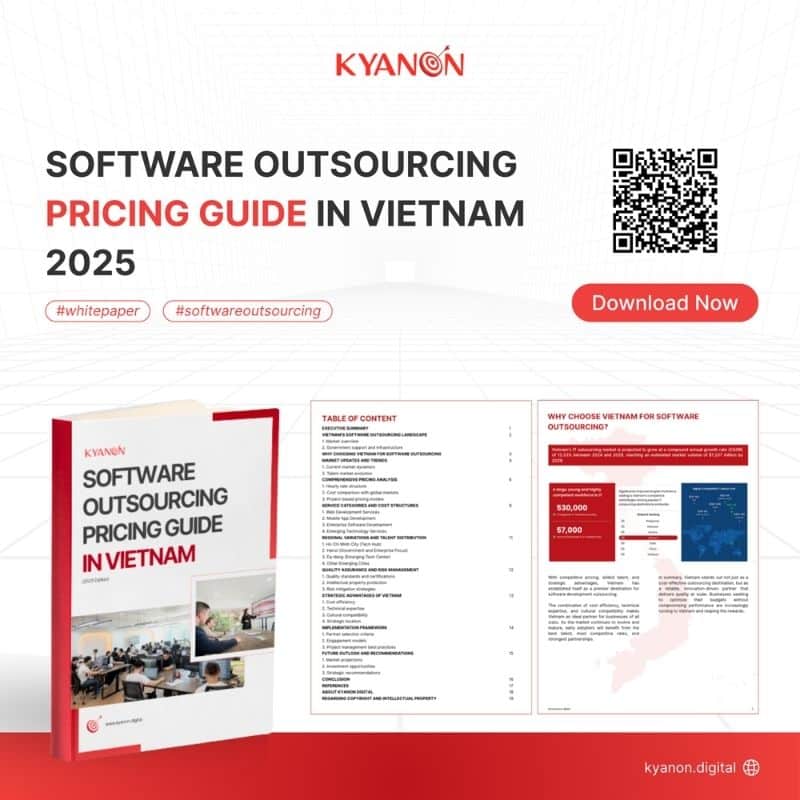 Software Outsourcing Pricing Guide in vietnam kyanon digital